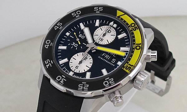 IWC アクアタイマー クロノ IW376702 ブラック